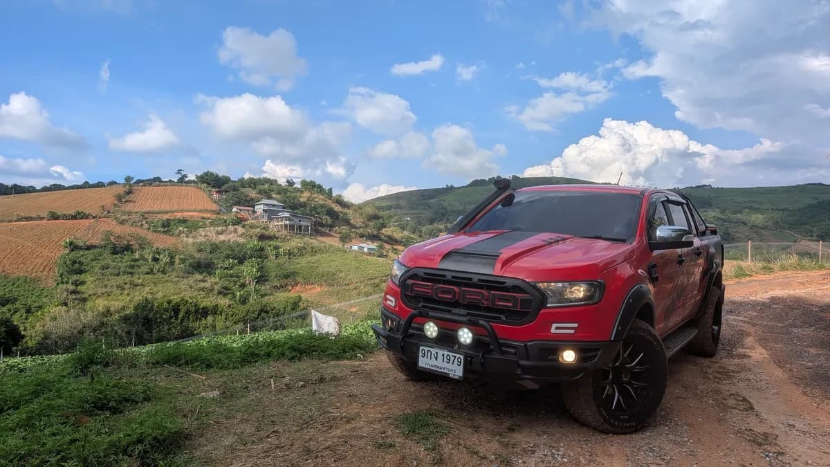 Ford Ranger off-road adventure