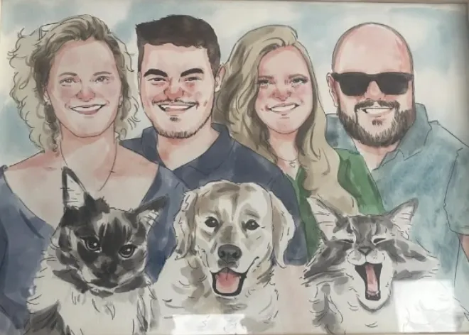 The van Dam family